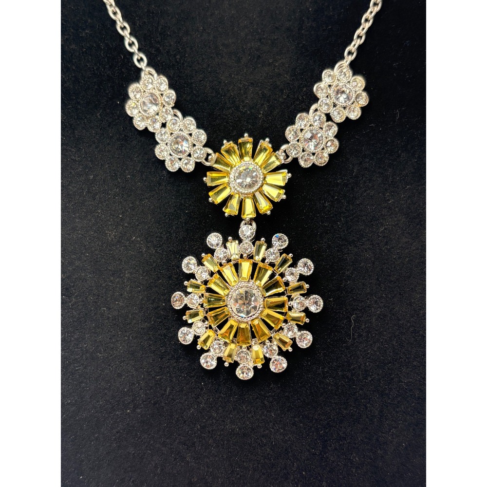 Monet JCPenney Crystal Statement Necklace JCPenney Crystal Statement Necklace